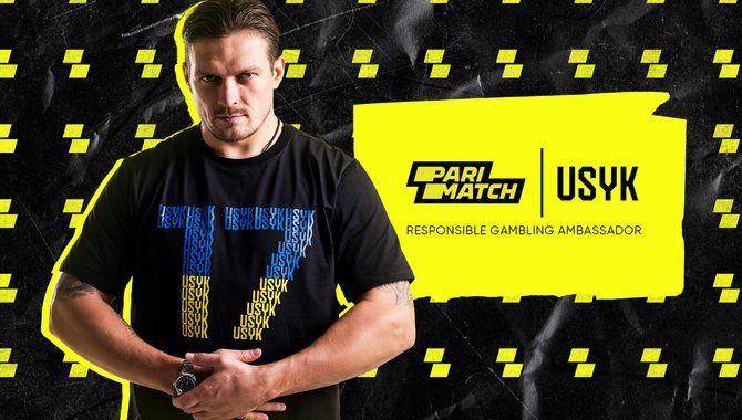 Oleksandr Usyk teams up with Parimatch to promote responsible gambling