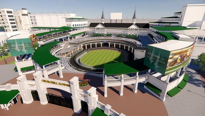 Churchill Downs earmarks up to  200m for new redevelopment project