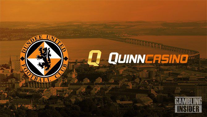 QuinnCasino becomes Dundee United   s main shirt sponsor