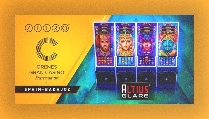 Zitro debuts Altius Glare cabinets at Spain   s Gran Casino de Extremadura